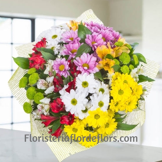 Ramo de flores de margaritas