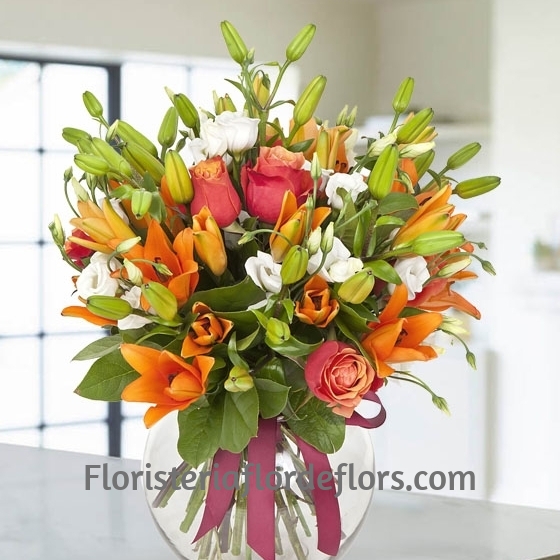 ramo de flores variado